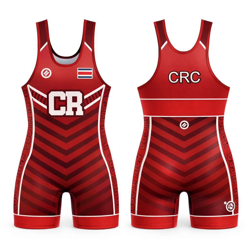 Singlet Wrestling Costa Rica | Equipo Nacional StretchDry Max™ – LUCHADOR®