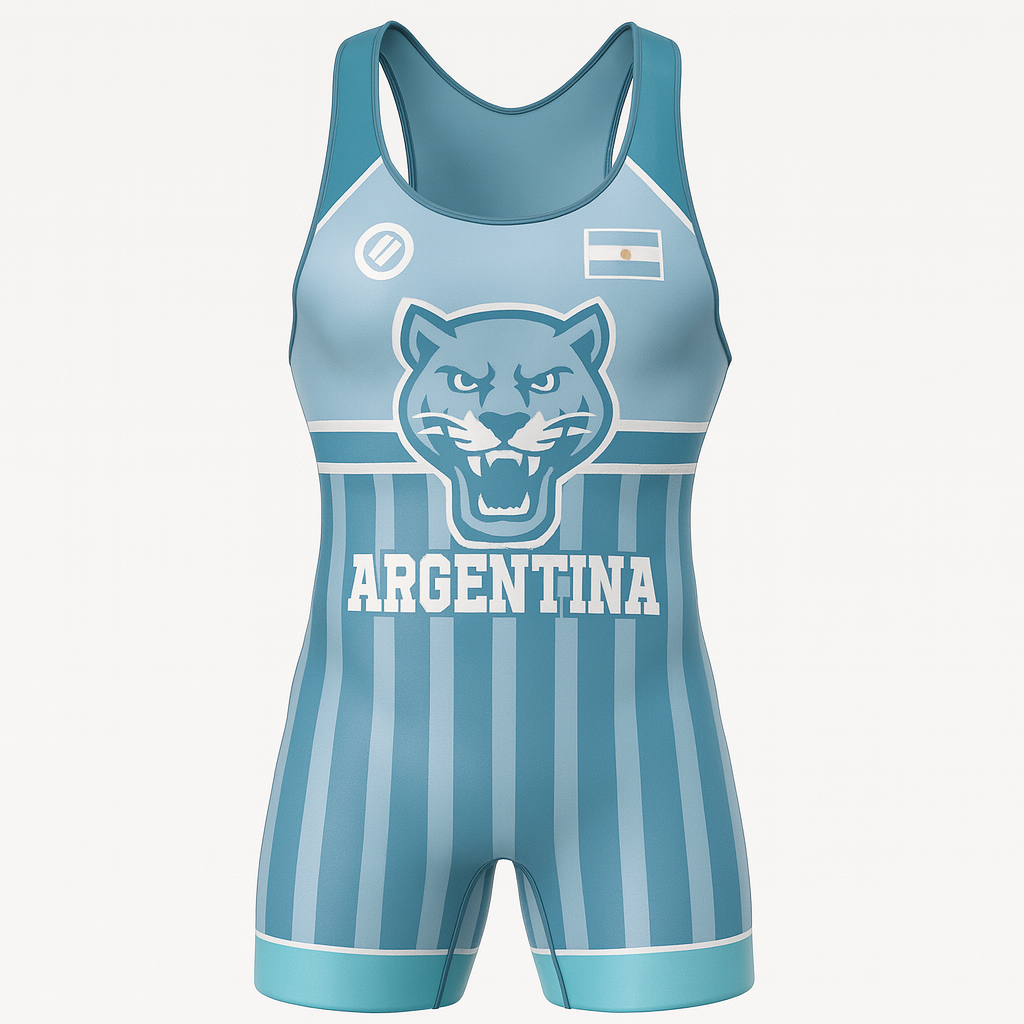 Singlet Wrestling Argentina UWW 2025–2026 | Malla Competencia – LUCHADOR®