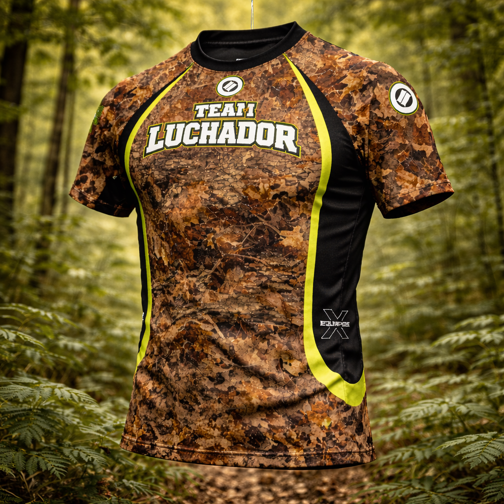 Rashguard Jiujitsu Fest por Equipos | Hunter Edition – LUCHADOR®