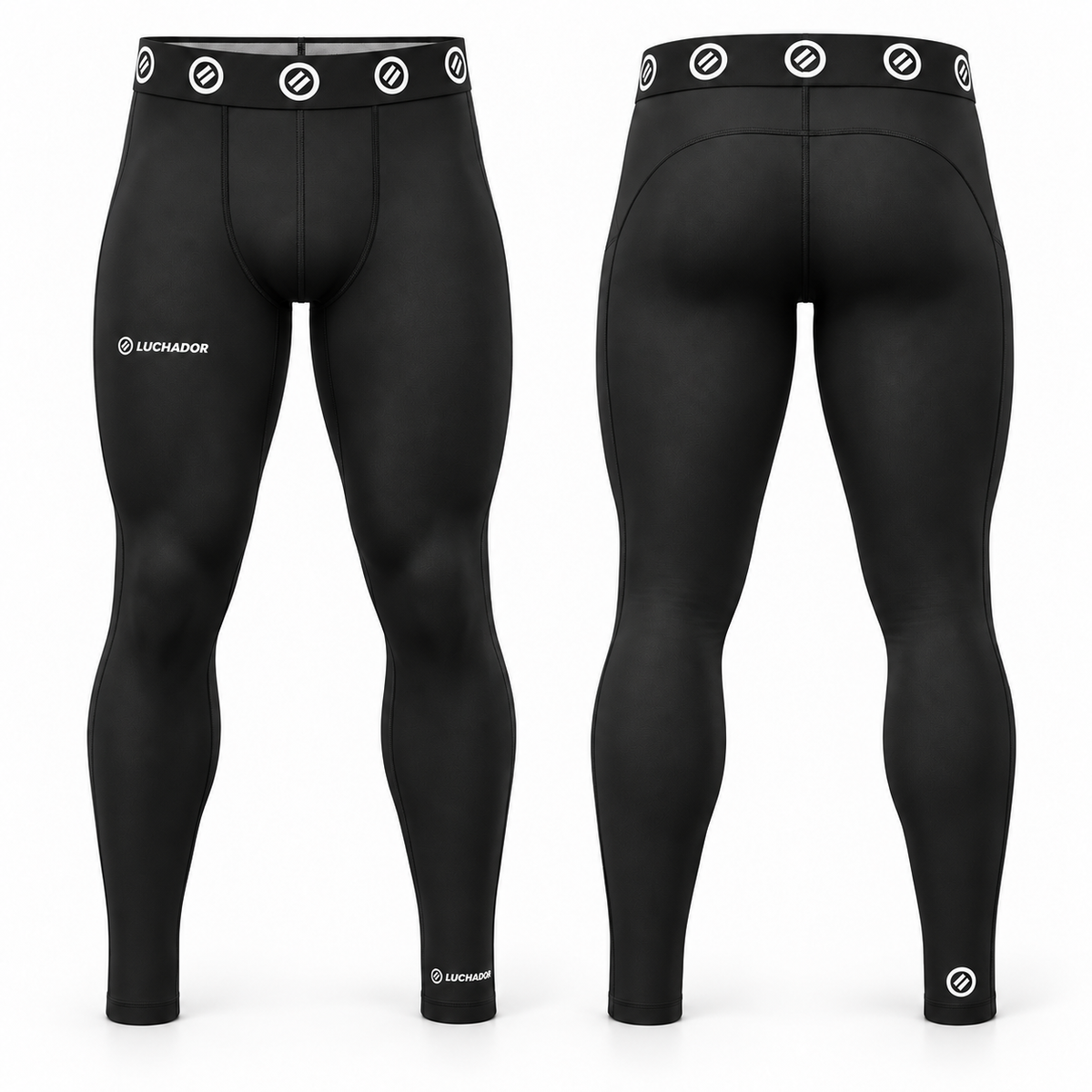 LEGGINS PRO LUCHADOR – NEGRO