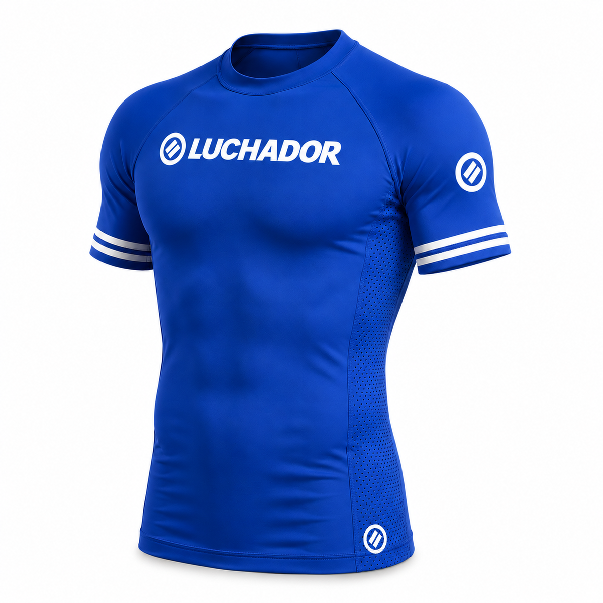 Rashguard BJJ Azul Chile | Varsity Edition StretchDry Max™ – LUCHADOR®